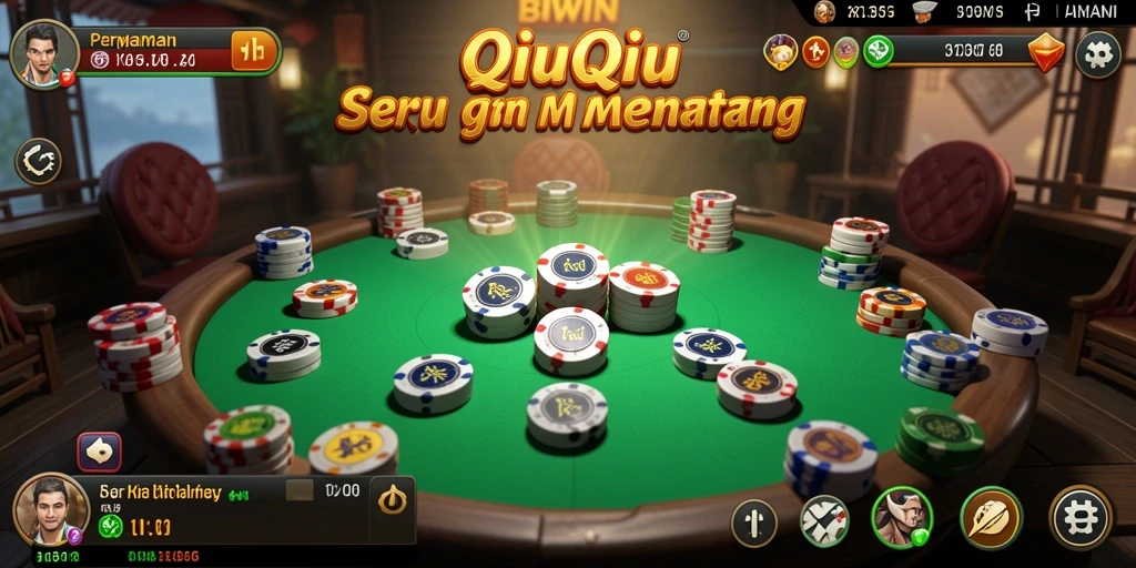 Screenshot gameplay QiuQiu yang seru dan menantang dari BIWIN.