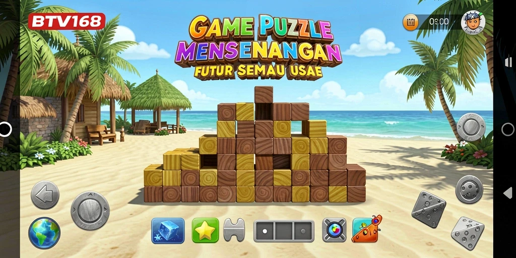 Screenshot BTV168 menampilkan gameplay Puzzle yang menantang dan menyenangkan.