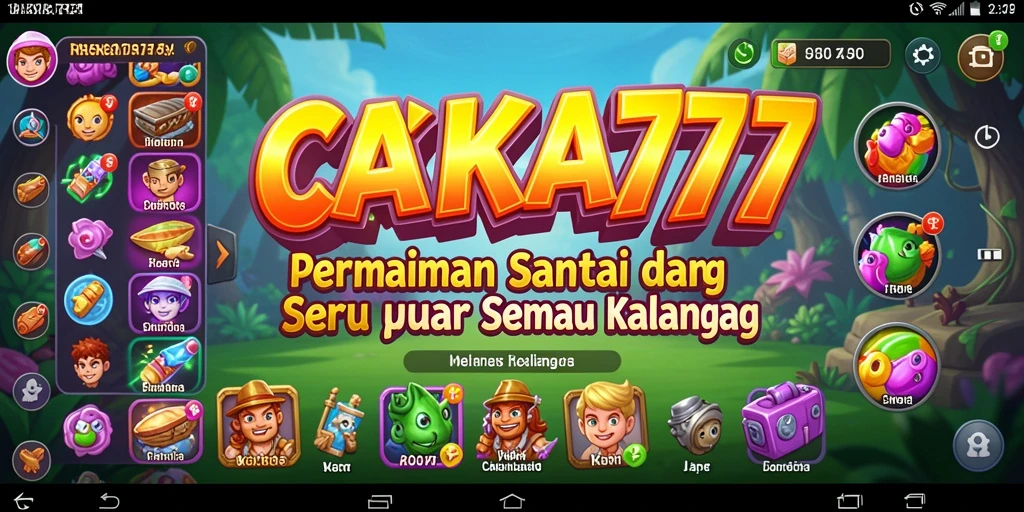 Tampilan gameplay CAKRA777 yang menarik dan interaktif.