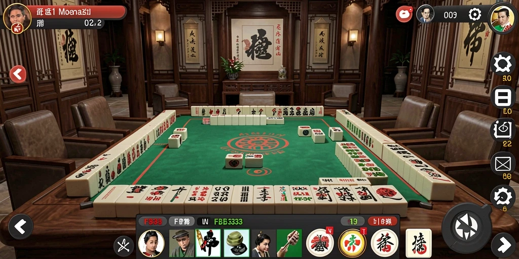 Screenshot FB333 menampilkan gameplay Mahjong yang seru dan menarik.