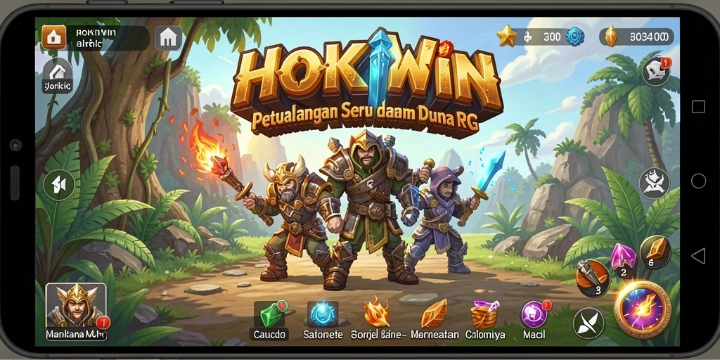 Gameplay RPG yang mendebarkan dan penuh tantangan di HOKIWIN.