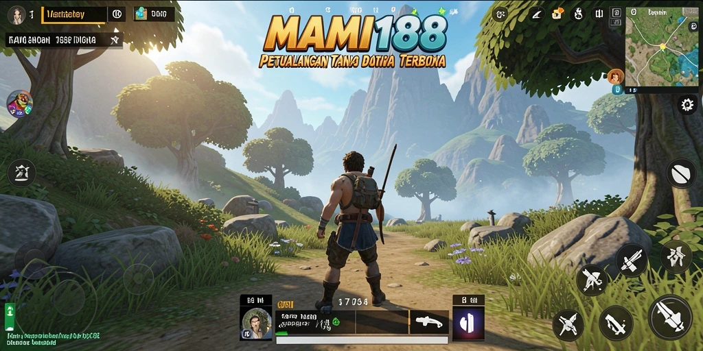 Gameplay MAMI188 menampilkan petualangan mengesankan di dunia terbuka.