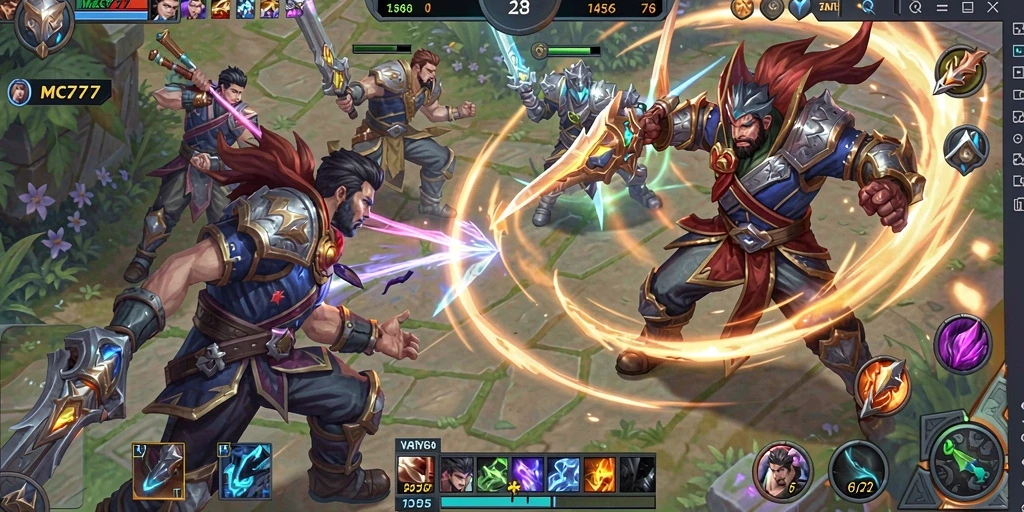 Gameplay seru dan strategi yang mendalam dalam MC777.