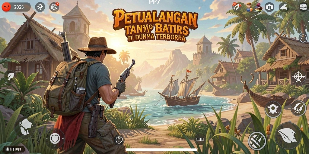 Tampilan gameplay menakjubkan di dunia terbuka PP7.