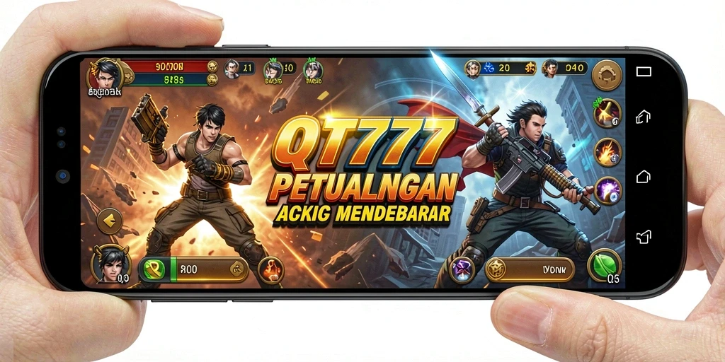 Tangkap suasana mendebarkan dari gameplay QT777 yang penuh aksi.
