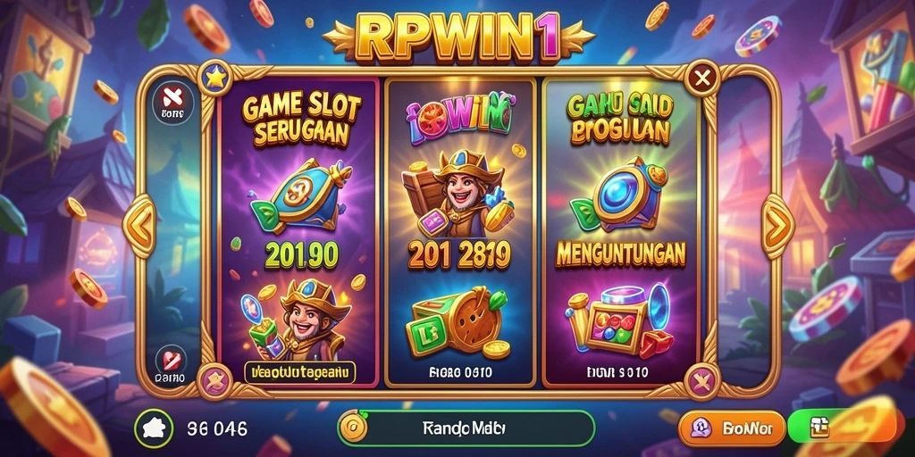 Tampilan gameplay Slot yang menggembirakan dan menegangkan.