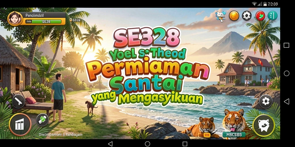 Tangkapan layar dari SE328 yang menunjukkan gameplay yang mendebarkan dan santai.