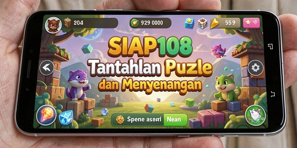 Tampilan gameplay SIAP108 dengan tantangan Puzzle yang menarik.