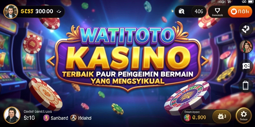 Gameplay menarik dan menyenangkan di WATITOTO dengan berbagai pilihan kasino.